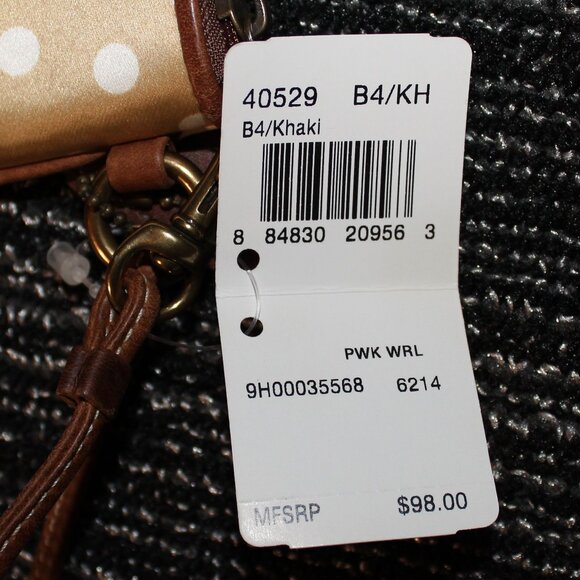 Coach vintage Patchwork Wristlet (NWT) - Picture 5 of 5